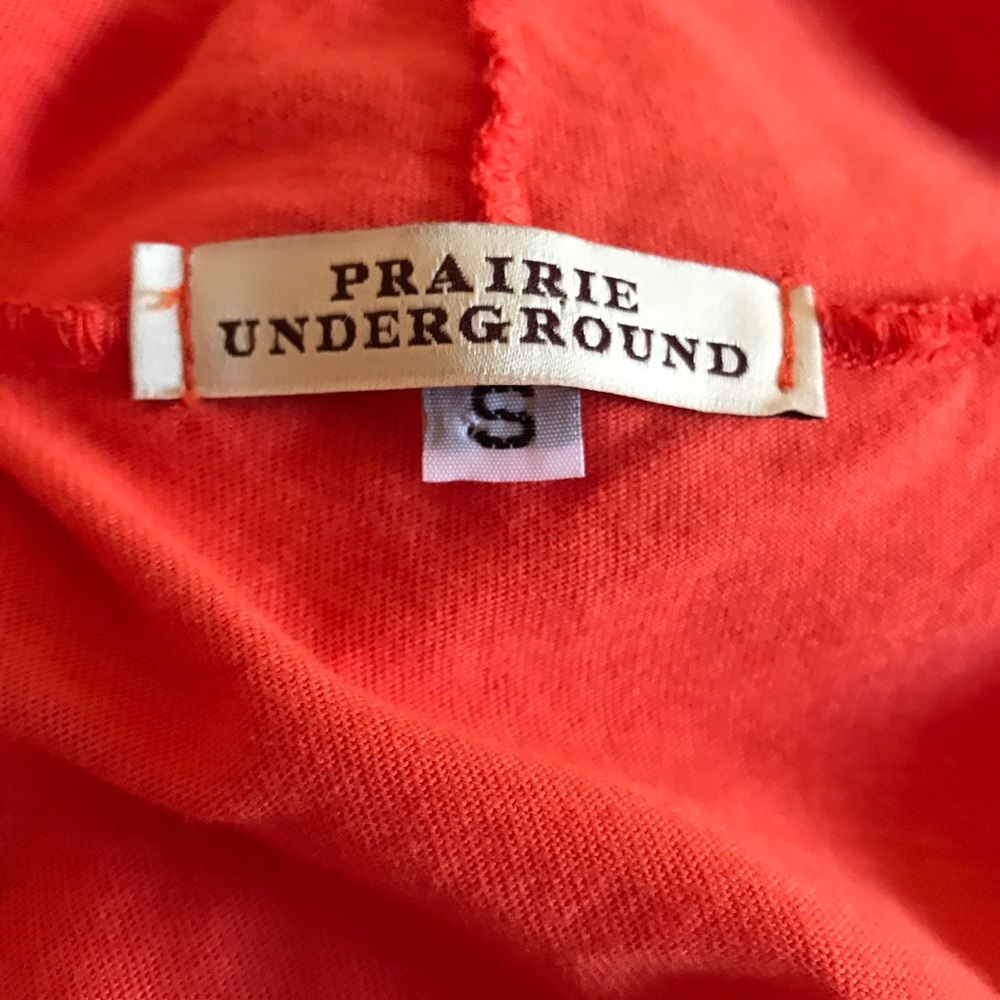 Prairie Underground Baby Falcon Orange Dress Small - Picture 4 of 6